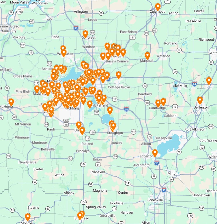Kader Property Management Map Areas